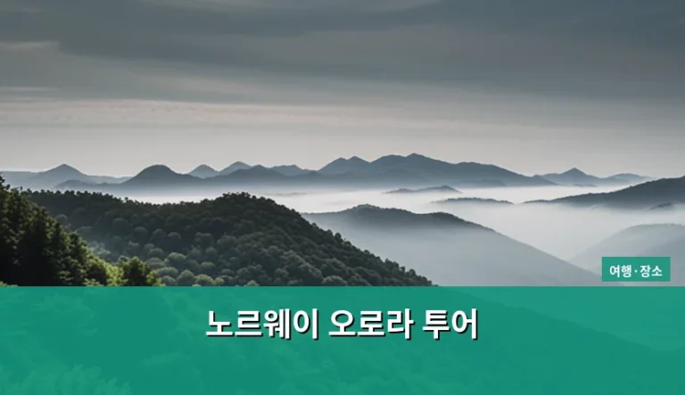 노르웨이 오로라 투어 코스 추천 및 비용 상세 가이드