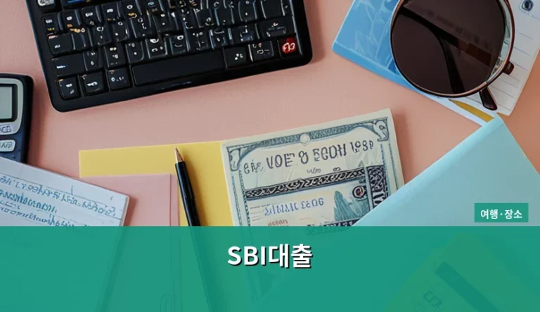 SBI대출 신청 자격 및 정부 지원 혜택 총정리