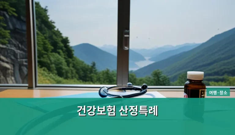 건강보험 산정특례 대상자 확인 및 신청 가이드