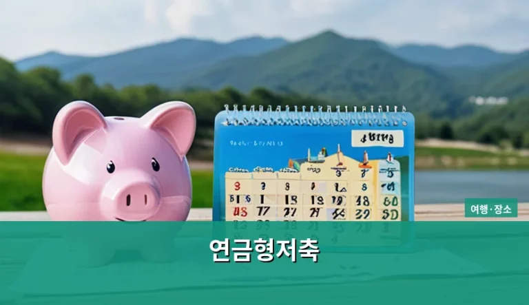 은퇴 후 세계여행 꿈꾸는 연금형저축 준비 가이드