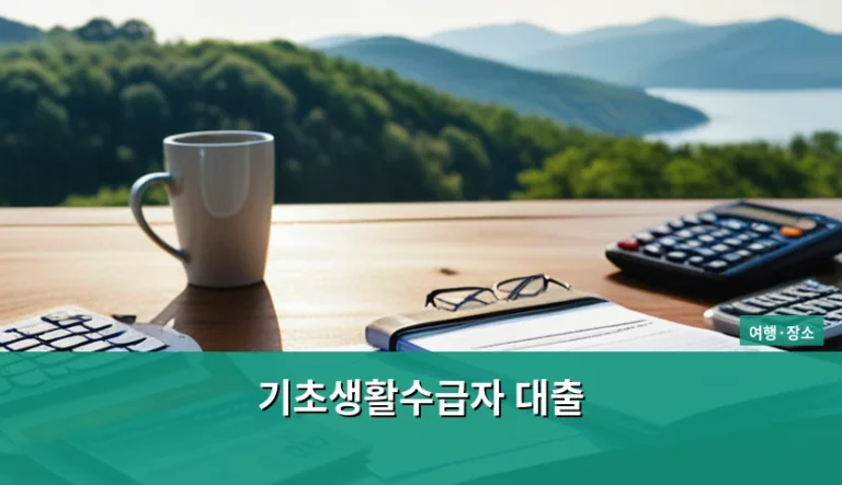 기초생활수급자 대출 조건 및 신청 방법 가이드