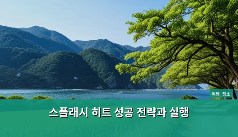 스플래시 히트 성공 전략과 실행 가이드